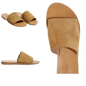 Johnny Was Camila sandals size 5 tan color new in original box‎