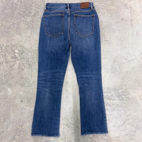 JOHNNY WAS The Cropped Baby Boot Mid Rise Slim fit Embroidered Jeans MSRP $278 