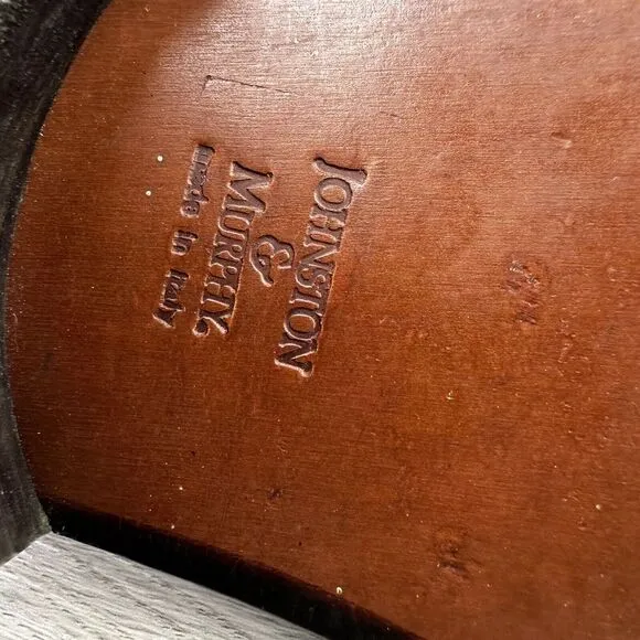 Johnston‎ &amp; Murphy Cellini Made in Italy Men's Penny Loafers 10.5 M 6814