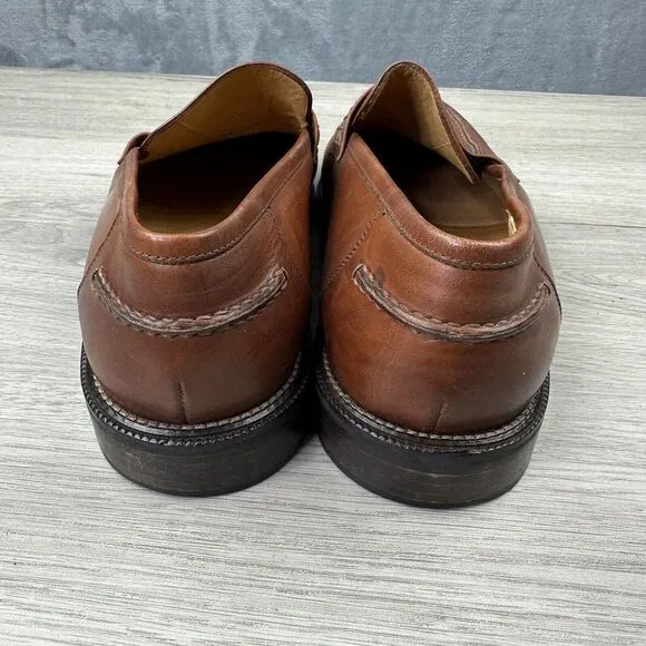 Johnston‎ &amp; Murphy Cellini Made in Italy Men's Penny Loafers 10.5 M 6814