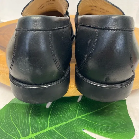Johnston &amp; Murphy Sheepskin Leather Penny Loafers Career Loafers