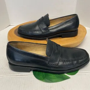 Johnston &amp; Murphy Sheepskin Leather Penny Loafers Career Loafers