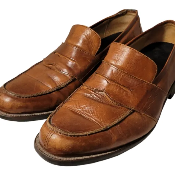 Johnston &amp; Murphy Signature Series XC4/Size 13 Vintage Penny Loafers