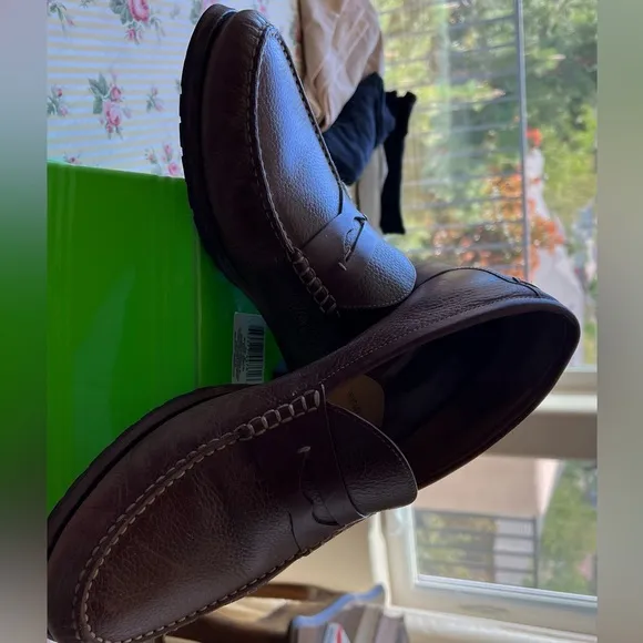 Johnston and Murphy Penny Loafers 13 M EUC