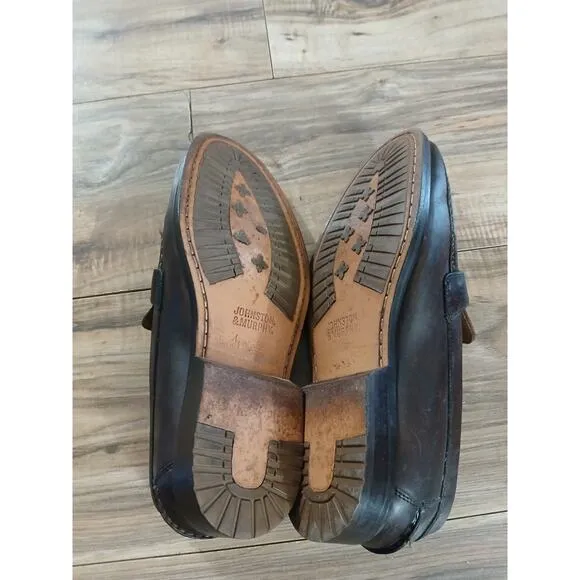 Johnston and Murphy Penny Loafers Slip on 9.5 M