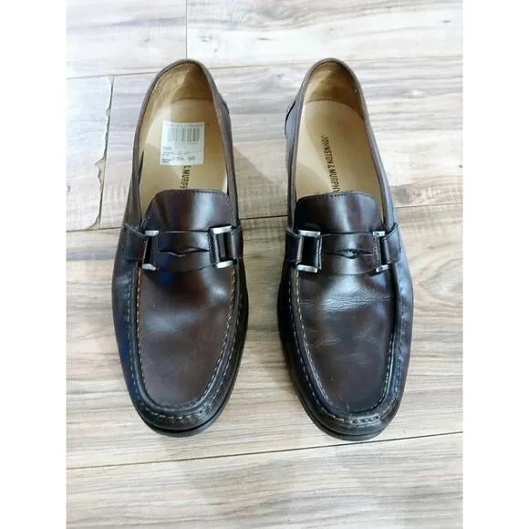 Johnston and Murphy Penny Loafers Slip on 9.5 M
