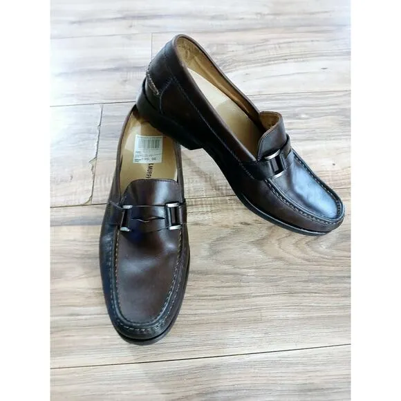 Johnston and Murphy Penny Loafers Slip on 9.5 M