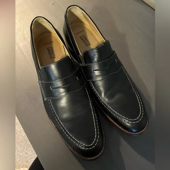 Johnston Murphy Garner Penny Loafers