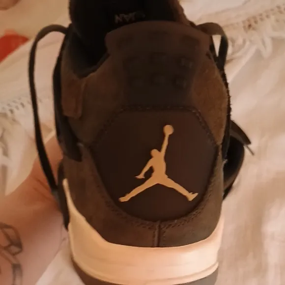 Jordan Green and Black High-Top Sneakers with Jumpman Logo