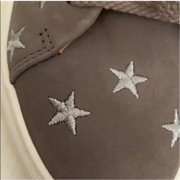 Joules Leather Stars Low Top Sneakers