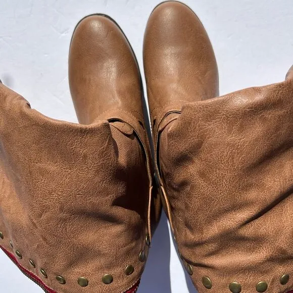 Journee Collection- Women’s Medium Calf Boots - Size 9