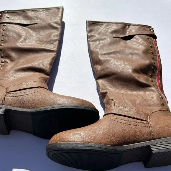 Journee Collection- Women’s Medium Calf Boots - Size 9