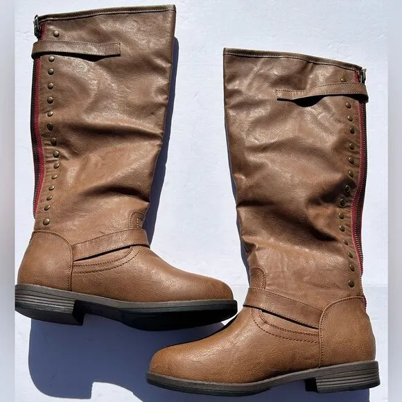 Journee Collection- Women’s Medium Calf Boots - Size 9