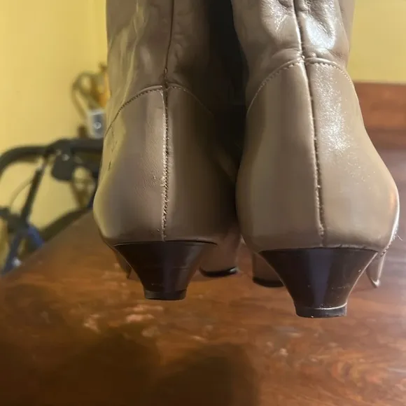 Joyce California Vintage Womens leather mid-calf boots 90’s made in USA