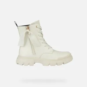 Junette Girl Light Ivory Boots
