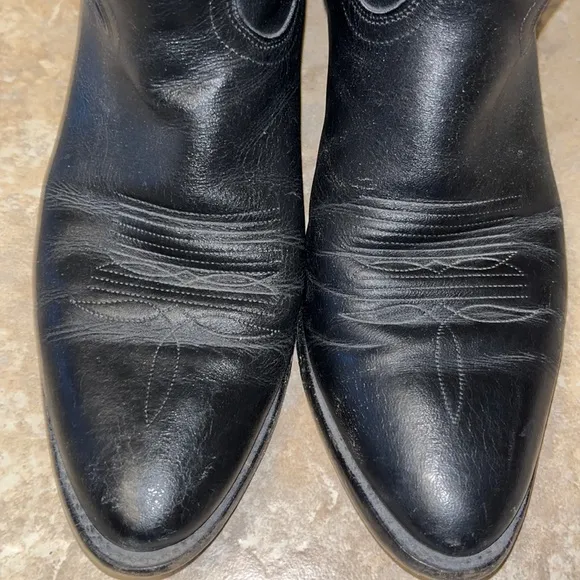 Justin London Calf Leather Men’s Cowboy Boots