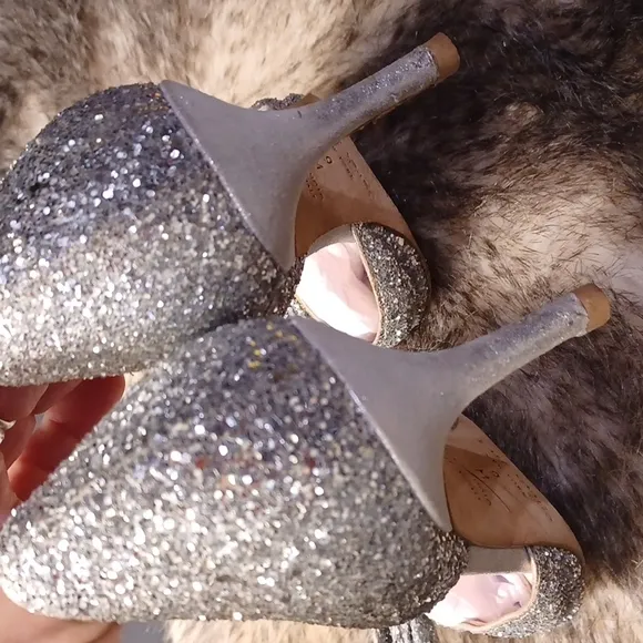 Kate Spade  glittered  heels