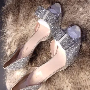 Kate Spade  glittered  heels