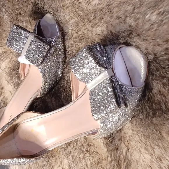 Kate Spade  glittered  heels