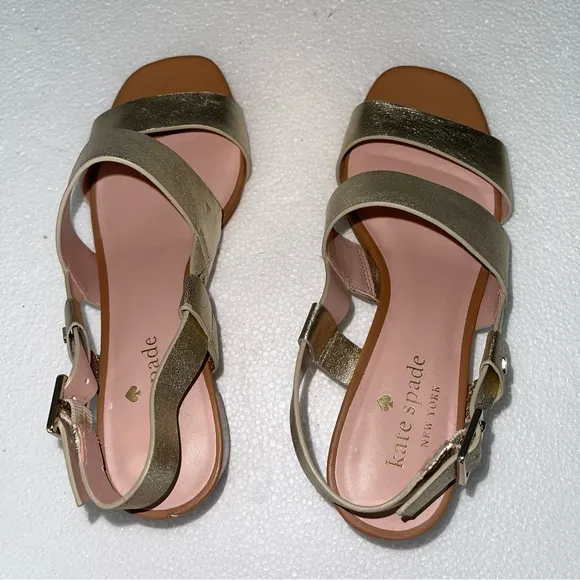 Kate Spade Gold Puglia Sandals