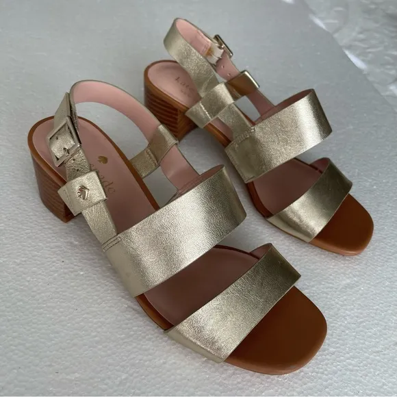 Kate Spade Gold Puglia Sandals
