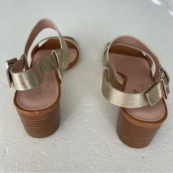 Kate Spade Gold Puglia Sandals