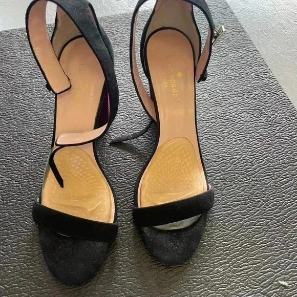 Kate Spade ILONA TOO HEELS -Pink Metalic Block heel