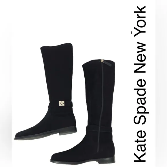 Kate Spade New York Verona Knee High Boots Size 6 M. New In Box  Dust Cover Bag