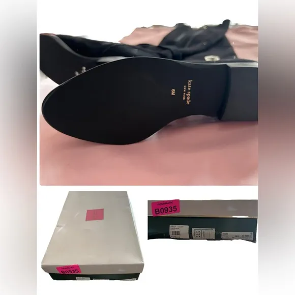 Kate Spade New York Verona Knee High Boots Size 6 M. New In Box  Dust Cover Bag