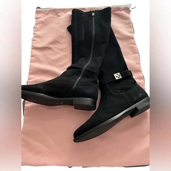 Kate Spade New York Verona Knee High Boots Size 6 M. New In Box  Dust Cover Bag