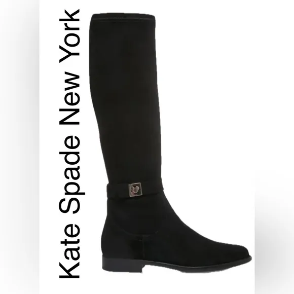 Kate Spade New York Verona Knee High Boots Size 6 M. New In Box  Dust Cover Bag