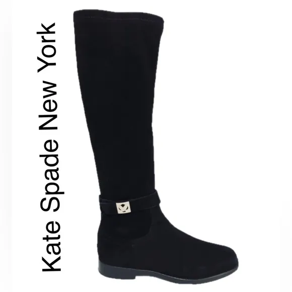 Kate Spade New York Verona Knee High Boots Size 6 M. New In Box  Dust Cover Bag