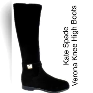 Kate Spade New York Verona Knee High Boots Size 6 M. New In Box  Dust Cover Bag