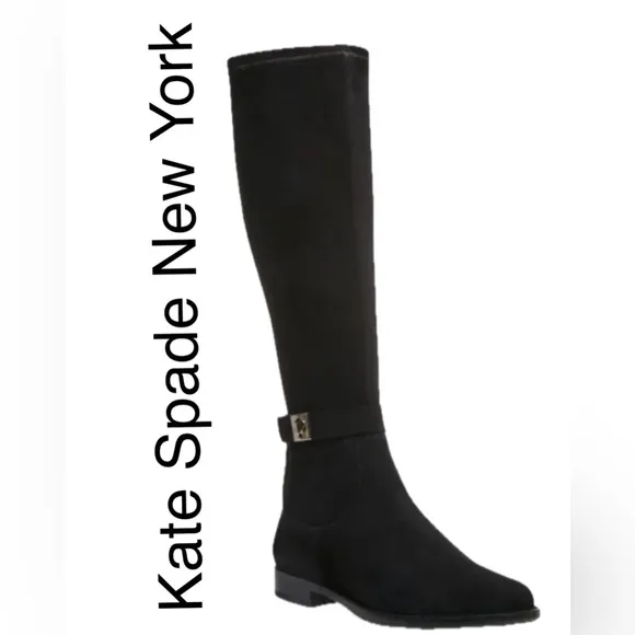 Kate Spade New York Verona Knee High Boots Size 6 M. New In Box  Dust Cover Bag