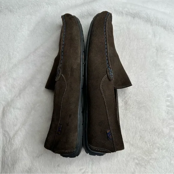 Kazar Brown Men's Chauffeurs Mocasín Size 43 (US 10)‎ LAMBSKIN SLIP-ON