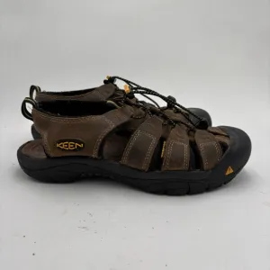 Keen Men’s 11 Brown Leather Newport Fisherman Sandals