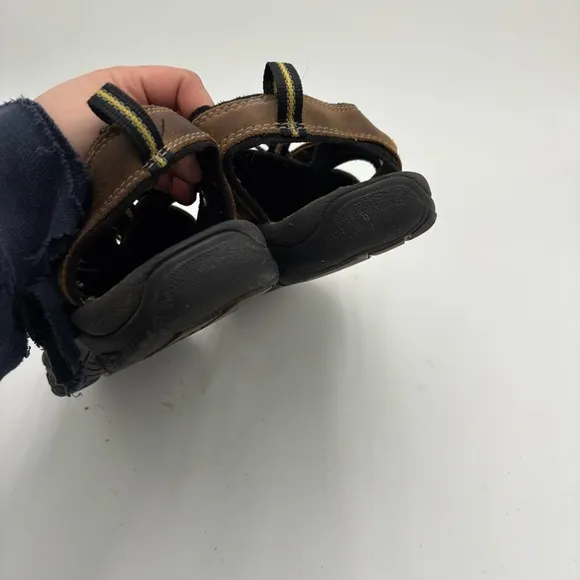 Keen Men’s 11 Brown Leather Newport Fisherman Sandals