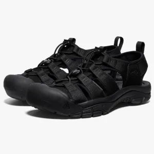 KEEN Men's Newport H2 Closed Toe Water Sandal Hiking Shoes Black Color Size 9