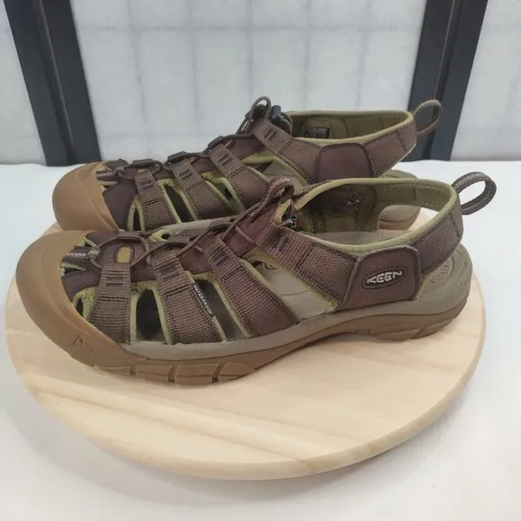 Keen Newport H2 Waterproof Outdoor Sandals Olive Drab/Canteen 1025999 Men US 13