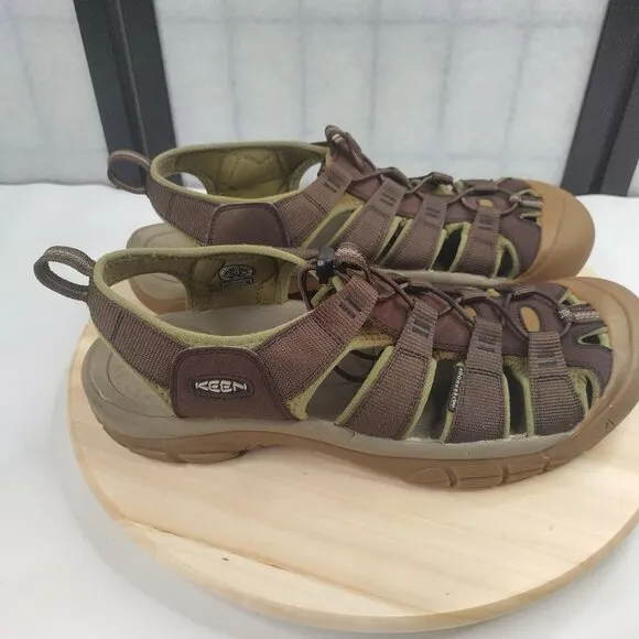 Keen Newport H2 Waterproof Outdoor Sandals Olive Drab/Canteen 1025999 Men US 13
