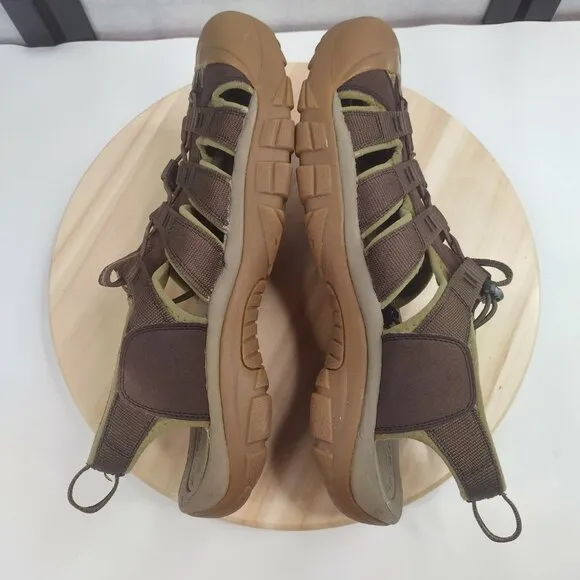 Keen Newport H2 Waterproof Outdoor Sandals Olive Drab/Canteen 1025999 Men US 13
