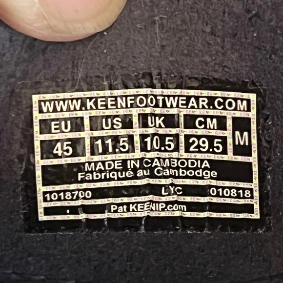 Keen UNEEK Flat Cord Sneaker Sandals Mens 11.5 Dress Blue Skydiver Stretchy