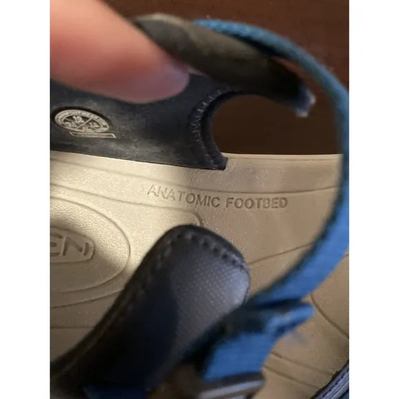 KEEN Women's Sandals Sz 10 Terradora II Strappy Open Toe Blue Comfort