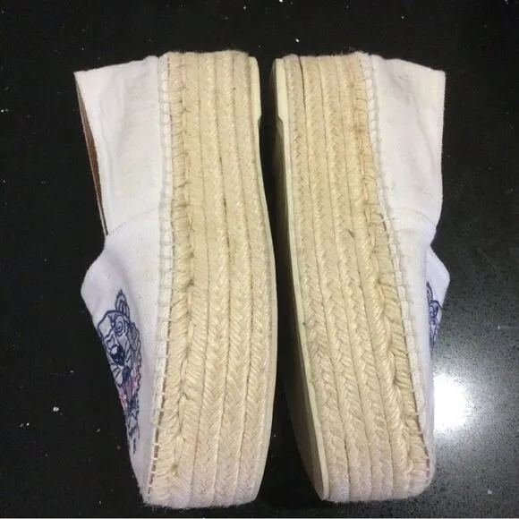 KENZO Tiger Platform Espadrilles