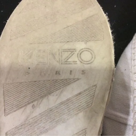 KENZO Tiger Platform Espadrilles