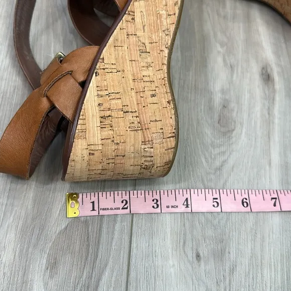 Kork Ease Ava 2.0 tan leather open toe sandals size 9