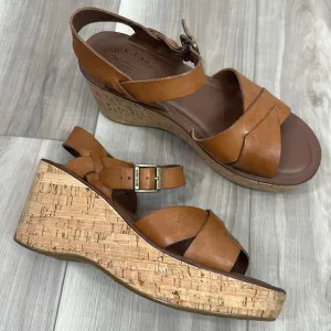Kork Ease Ava 2.0 tan leather open toe sandals size 9