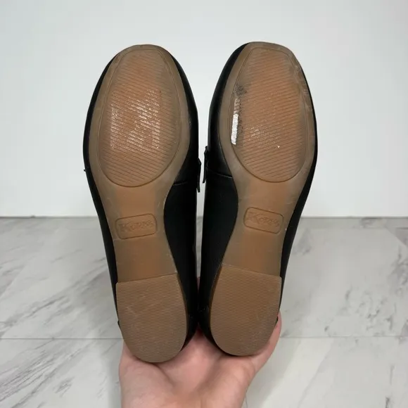 Korks Posie Black Penny Loafer 6M