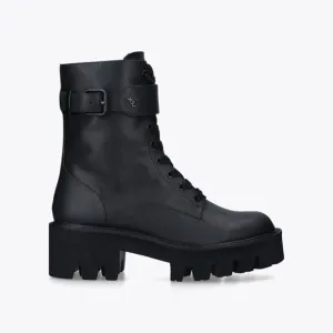 KURT GEIGER LONDON RECYCLED WOLF MOTO BOOTS size 40