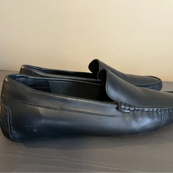 Lacoste Men’s Piloter Leather Driving Loafers